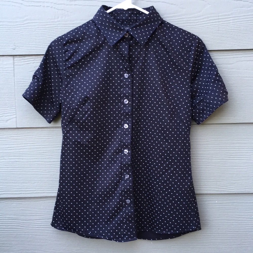 Banana Republic short-sleeves no iron shirt